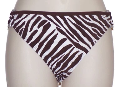 2 Bamboo brown hipster bikini bottom size S swimsuit new - Image 1 of 3