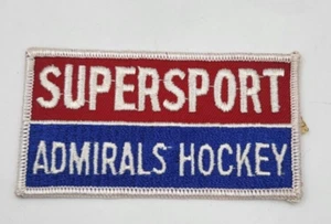 Parche de hockey Supersport Admirals 4"x2" - usado - Imagen 1 de 2