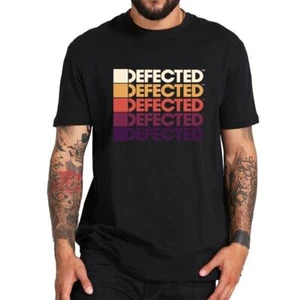 Defected Records Progressive House Music Record Label Mens T-Shirt Cotton - Picture 1 of 5