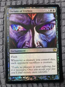 DICTATE OF EREBOS RARE FOIL MTG ENCHANTMENT MAGIC THE GATHERING - Picture 1 of 1