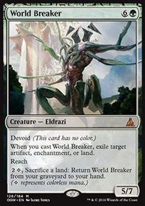 MTG WORLD BREAKER EXC - DEMOLITORE DEL MONDO - OGW - MAGIC - Picture 1 of 1