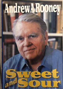 Andy Rooney Sweet and Sour His Personal File Copy True 1st Edition EXCELLENT - Picture 1 of 2