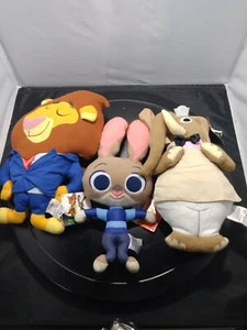 Zootopia Plüsch Jerry Jumbeaux Bürgermeister Löwenherz Judy Hopps 14 Zoll 3er Set Disney - Bild 1 von 12