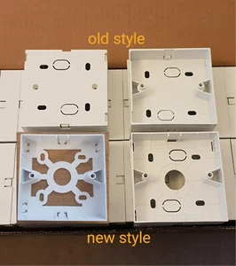 20 BT BACK BOX PRESSAC 23mm NTE5c Telephone Master Socket Data CAT5e SINGLE GANG - Picture 1 of 2