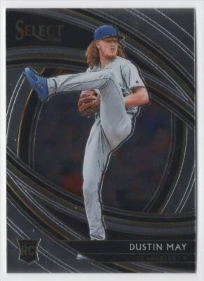 2020 Panini Select Dustin May Rookie Los Angeles Dodgers #138 R33 - Image 1 of 2