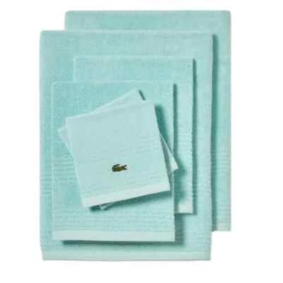 Lacoste Grand Slam 6-Piece Towel Set ,Iced Aqua. - Image 1 of 3