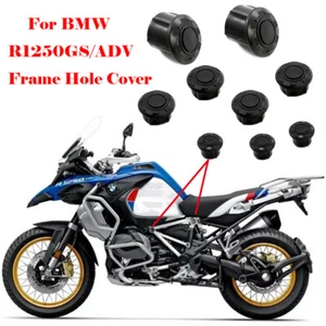 Motorcycle Frame Hole Cover Caps For BMW R1250GS R1200GS R 1250 GS R 1200 GS LC - Picture 1 of 6
