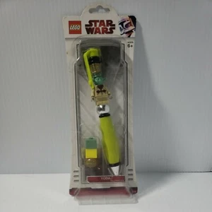 Bolígrafo Star Wars Yoda Construible con cuentas de bolígrafo Utiliza relleno estándar 2156 - Imagen 1 de 2