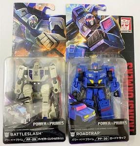 Transformers Power Of The Primes PP-29 Battleslash PP-30 Roadtrap Battletrap New - Picture 1 of 8