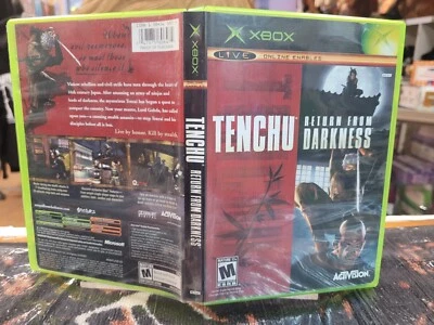 Tenchu Return From Darkness Xbox CIB EN Tested Free Shipping in Canada !! - Image 1 of 3