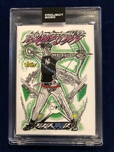 Tarjeta Topps Project 2020 - 1993 Derek Jeter by JK5 #171 con caja Project70 Artist - Imagen 1 de 3