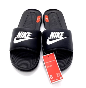 Nike Women's Victoria One Slides Sandals Black size - Picture 1 of 6