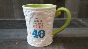 Grasslands Road On Scale Of 1-10, I'm a Perfect 40 Ceramic Coffee Mug - Picture 1 of 5