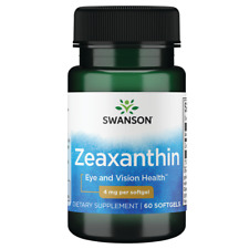 Swanson Zeaxanthin 4 mg 60 Softgels
