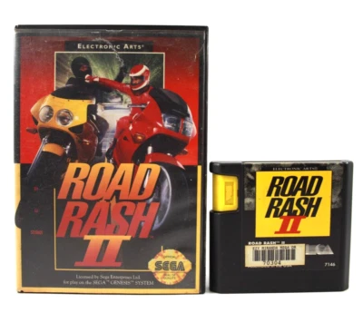 Road Rash II - SEGA Genesis [NTSC-U] - WITH WARRANTY - Image 1 of 3