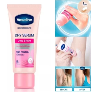 50 ml Vaseline Ultra Bright Dry Serum Gluta Collagen Vitamin B 3 Deodorant New - Picture 1 of 11