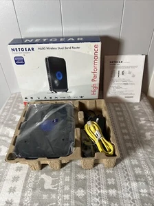 NETGEAR N600 Wireless Dual Band Wi-Fi Router WNDR3400-100NAS - NEW #009 - Picture 1 of 3
