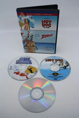Hot Dog The Movie Zapped  Ski School DVD 3 Disc Set - Image 1 of 4