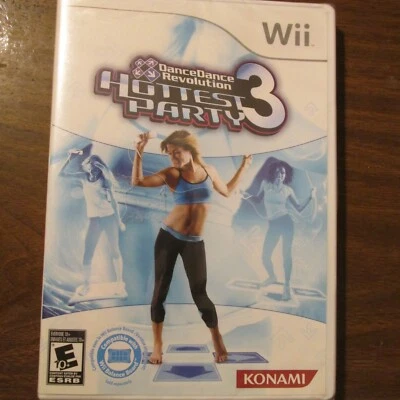 DANCE DANCE REVOLUTION 3~HOTTEST PARTY~2009 NEW SEALED NINTENDO Wii GAME~E10+  - Image 1 of 2