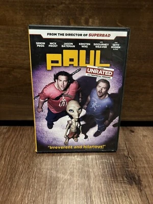 Paul - Unrated and Theatrical Versions (DVD, 2011) - Seth Rogen - Jason Bateman - Image 1 of 2