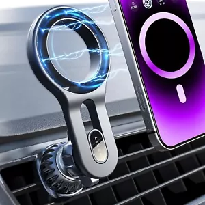 LISEN iPhone 12 13 14 15 16 Mag Safe Magnet Car Mount Phone Holder Pro Max Mini - Picture 1 of 15