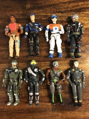 VTG LANARD The Corps 8 ACTION FIGURE LOT 80s 90s Measures 3 3/4” - Image 1 of 4