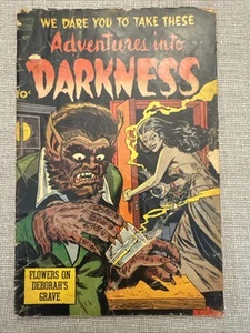 Cómic completo Adventures Into Darkness #9 (Pines abril 1953) - Imagen 1 de 11