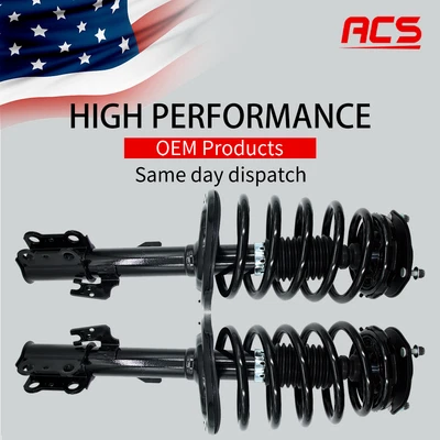 2PCS Front Shock Struts Assembly OEM For 2005-2010 Toyota Sienna 172363 172364 - Image 1 of 4