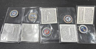 2003 2004 US COAST GUARD COLORIZED QUARTER LOT OF 5 COINS - Image 1 of 4