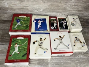 Lot 9 Hallmark Keepsake MLB Ornaments – McGwire Sosa Pujols Ripken A-Rod + More - Picture 1 of 4