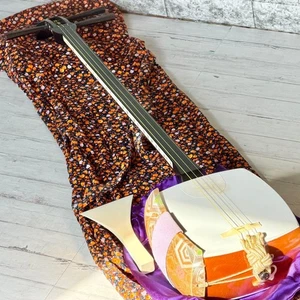 Shamisen mit einem einzigen Stab Palisander rot Holz Kunstharzabweisend Jiuta - Bild 1 von 12