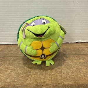 Ty Beanie Ballz Donatello Máscara Púrpura Tortugas Ninja Adolescentes Mutantes Nuevo - Imagen 1 de 11