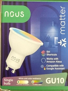 Lampada Smart Light, GU10, 4,5 W, RGB, Wi-Fi - Foto 1 di 4