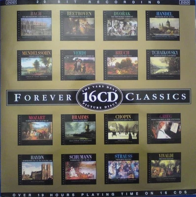 Forever Classics - 16 CDs  Klassische Musik von Beethoven Mozart Bach Wagner ... - Bild 1 von 2