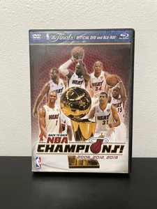 2013 NBA Champions Miami Heat Blu-Ray Lebron James Basketball Back  (No DVD) - Bild 1 von 4