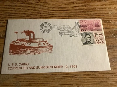 U.S. Cairo Torpedoed And Sunk December 12, 1862. - Image 1 of 2