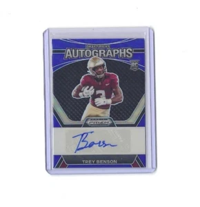 Trey Benson ‘24 Panini Prizm DP Autographs DPA-TBN RC 138/149 - Picture 1 of 2
