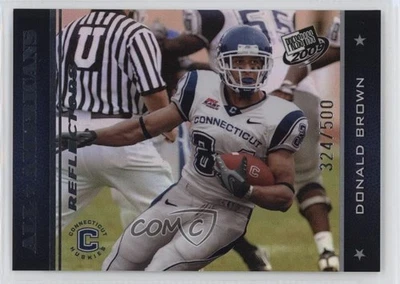2009 Press Pass Reflectors /500 Donald Brown #78 Rookie RC - Image 1 of 2