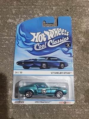 Hot Wheels Cool Classics 67 Shelby GT500 2013 azul - 1:64 #26/30 Foto 1 de 3