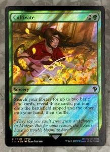 Cultivate Surge Foil 300 C MTG Final Fantasy FIC NM X1 - Picture 1 of 3