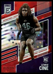 2022 Donruss Elite #188 Lewis Cine Aspirations Stars #/275 - Picture 1 of 2