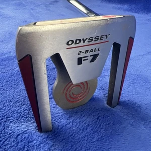 Odyssey 2-Ball F7 35" Mallet Putter Golf Club Includes Head Cover - Picture 1 of 13