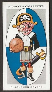 HIGNETT-AFC NICKNAMES FOOTBALL 1933-#05- BLACKBURN ROVERS  - Picture 1 of 2