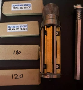 KIT LEVIGATRICE CILINDRO MOTORE - LEVIGATRICE DA 62 A 88 MM + PIETRE LEVIGATRICI NUOVO. - Foto 1 di 5