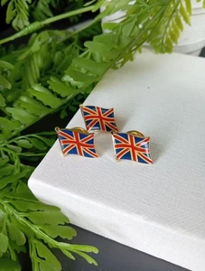 3 X Union Jack Britain British English United Kingdom Flag Lapel Pin Badge - Picture 1 of 4