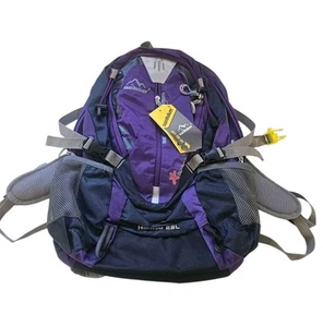 Sunhiker Cycling Hiking Water Resistant Backpack Travel Lightweight Purple - Picture 1 of 16