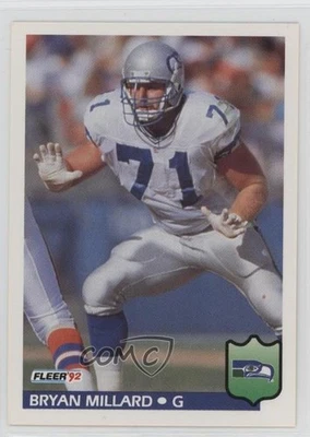 1992 Fleer Bryan Millard #395 - Image 1 of 2