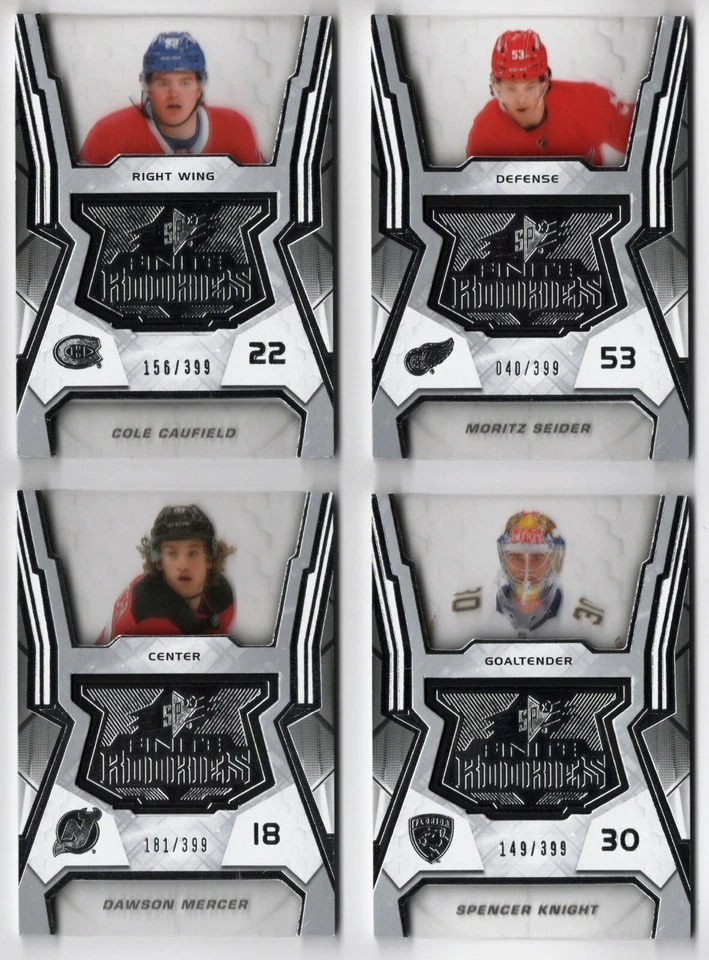 2021-22 SPx Finite Rookies Silver RC #/399 Pick From List !! - Image 1 of 1