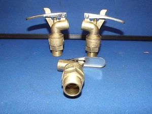  3/4" Drum Faucet - Rigid Shank - Self Closing and Lockable,LOT OF 3 FOR 45.00 - Picture 1 of 3