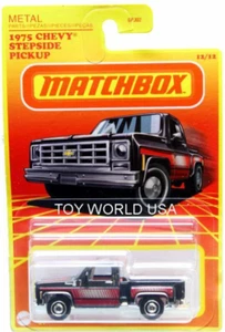 2020 Matchbox Retro Series #12 1975 Chevy Stepside Pickup - Picture 1 of 1